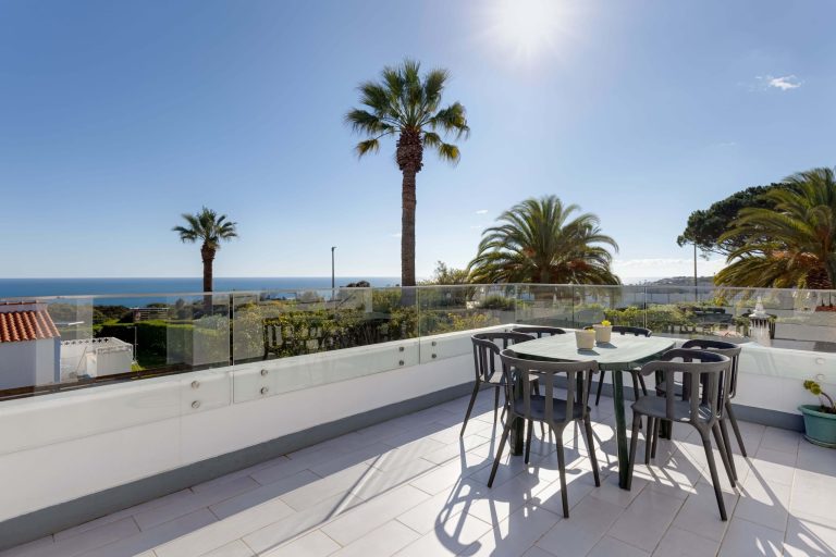 Terrace with sea view Holidays Praia da Luz