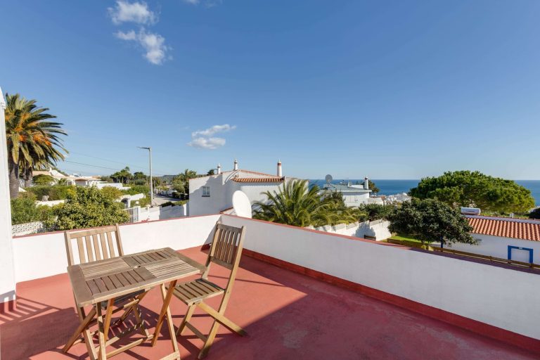 Terrace with sea view Holidays Praia da Luz